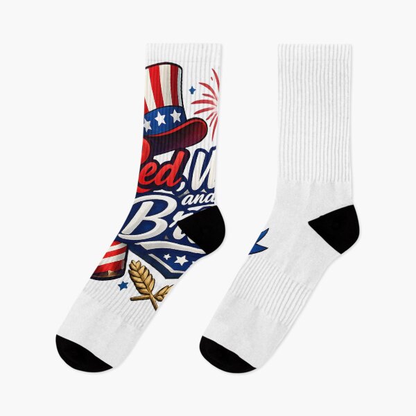 Item preview, Red White and Brew - Funny 4th of July Beer Patriotic designed and sold by Axivra.