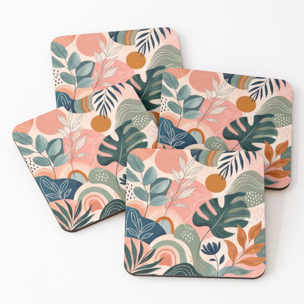 Item preview, abstract floral pattern designed and sold by Kate1art.