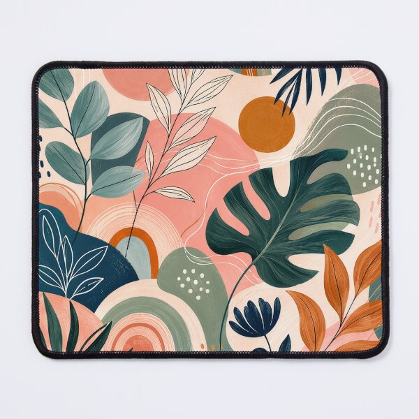 Item preview, abstract floral pattern designed and sold by Kate1art.