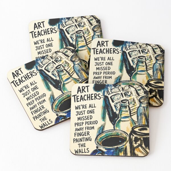 Item preview, One Missed Prep Period designed and sold by ThatCoolArtTeacher.