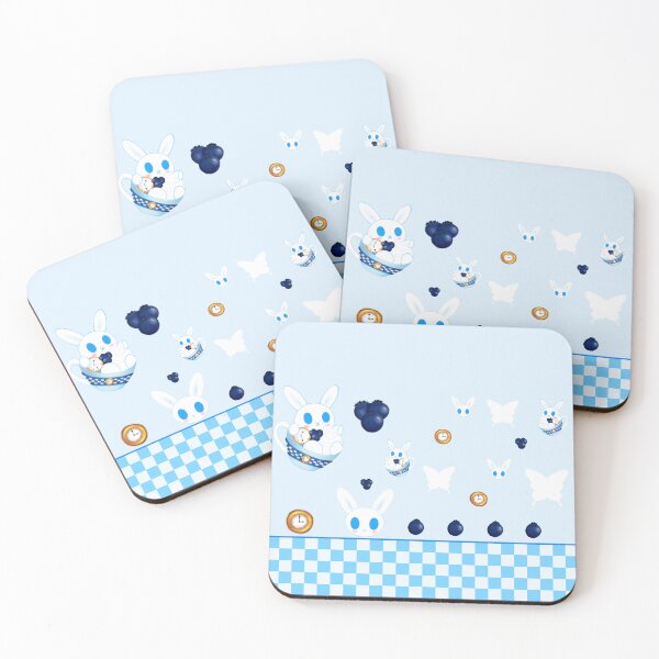 Item preview, White Rabbit’s Blue Berry Milk Tea. NO. 1 designed and sold by Caf-fae.