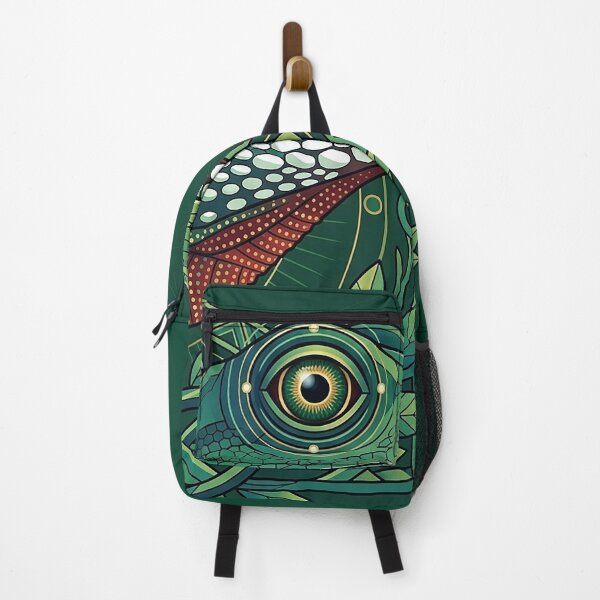 Item preview, Geometric Emerald Iguana: Vector Totem Art designed and sold by Apex_Visuals.