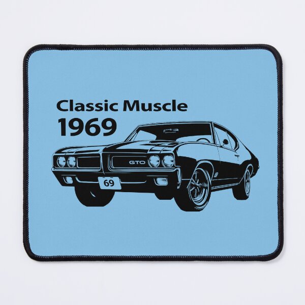 Item preview, CLASSIC 1969 GTO MUSCLE CARS, SILHOUETTE, AMERICAN SPORTS CARS designed and sold by classic car craze.