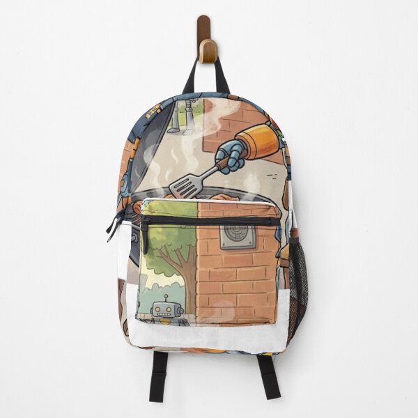 Item preview, Robot Griller: Father's Day BBQ designed and sold by AirCrayons27.