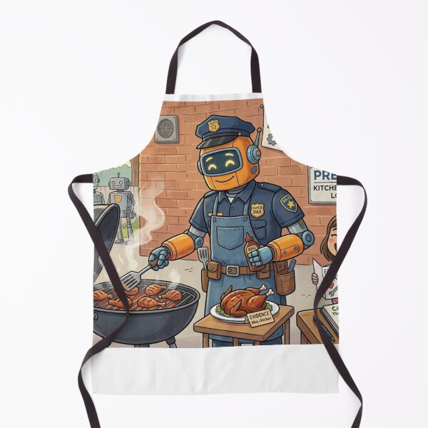Item preview, Robot Griller: Father's Day BBQ designed and sold by AirCrayons27.