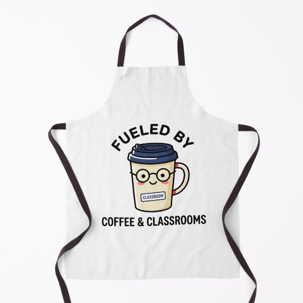 Item preview, Fueled By Coffee And Classrooms Funny Teacher Sticker designed and sold by Mr-wow.