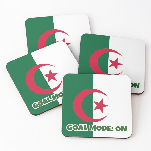 Item preview, Algeria Soccer Fan Design – GOALMODE: ON Football Collection designed and sold by LovelyHappyGift.