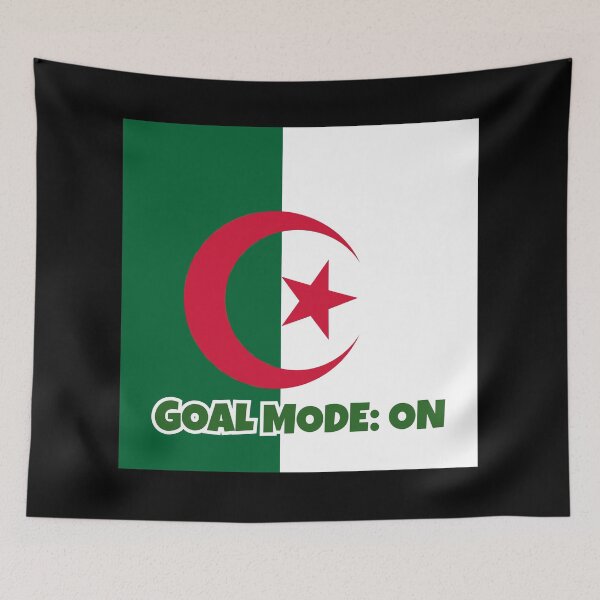 Item preview, Algeria Soccer Fan Design – GOALMODE: ON Football Collection designed and sold by LovelyHappyGift.
