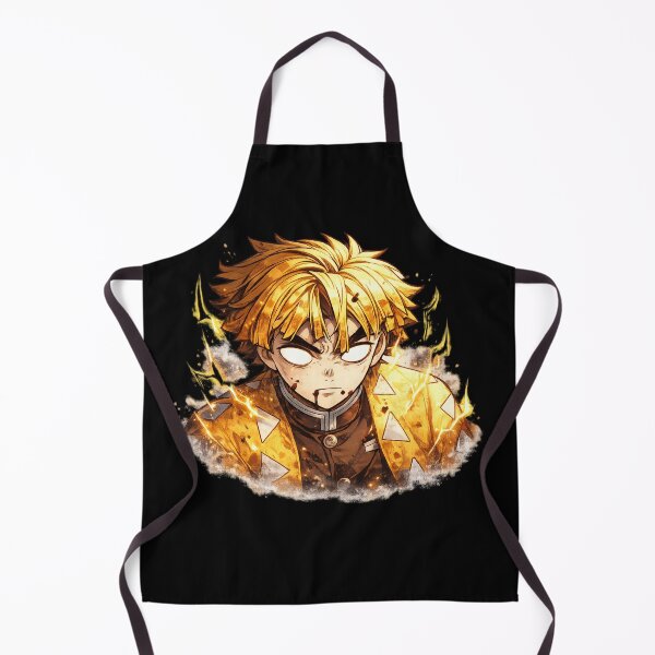 Item preview, Zenitsu Agatsuma Anime Fanart Design designed and sold by AllGBlArt.