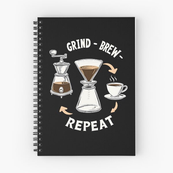 Item preview, Grind Brew Repeat Coffee Ritual designed and sold by MooonTees.