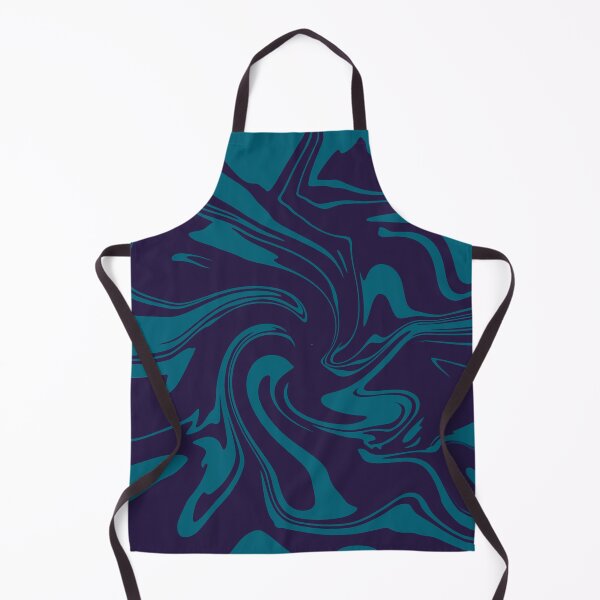 Item preview, Deep Oceanic Flow - Navy Blue Abstract Swirl designed and sold by CaramelCo.