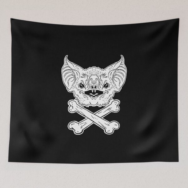 Item preview, Jolly Roger Bat designed and sold by JollyRogerPets.