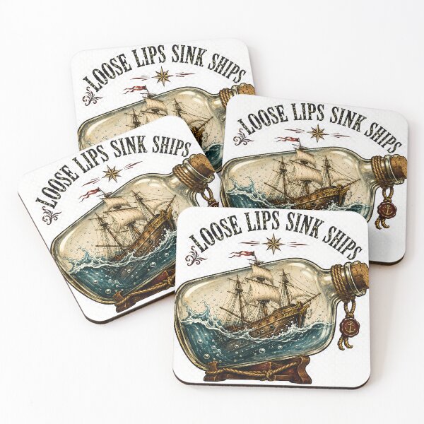 Item preview, "Loose lips sink ships" designed and sold by Kristylynn757.