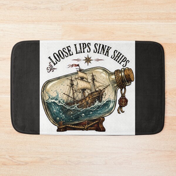 Item preview, "Loose lips sink ships" designed and sold by Kristylynn757.