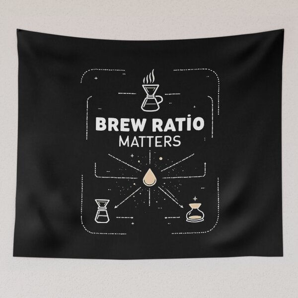 Item preview, Brew Ratio Matters Coffee Ritual designed and sold by MooonTees.