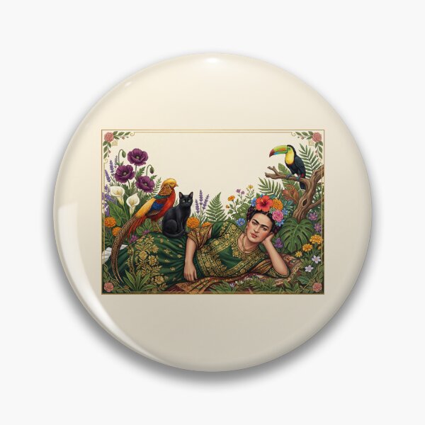 Item preview, Frida Kahlo Exotic Jungle designed and sold by TeeARTHY.