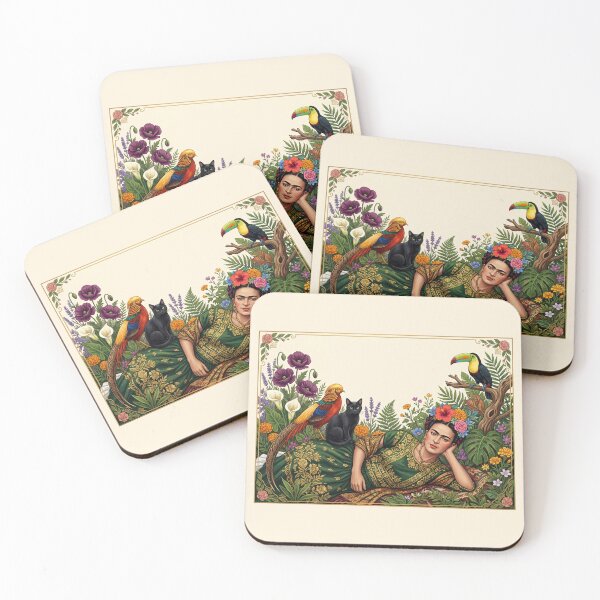 Item preview, Frida Kahlo Exotic Jungle designed and sold by TeeARTHY.