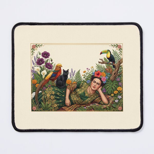 Item preview, Frida Kahlo Exotic Jungle designed and sold by TeeARTHY.