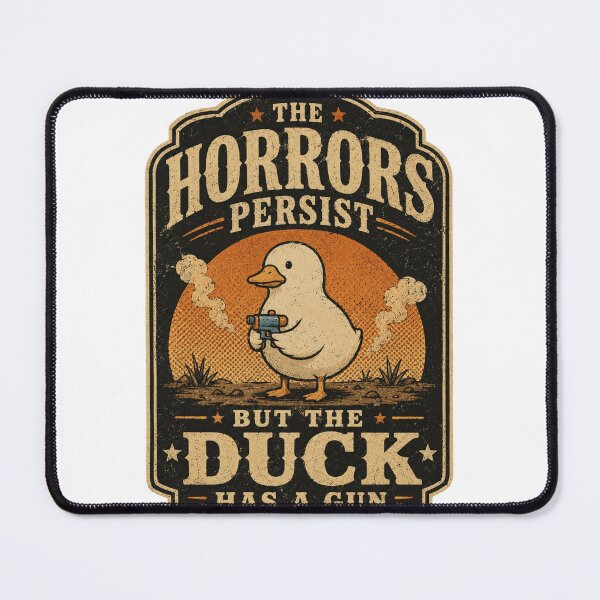 Item preview, The Horrors Persist Funny Wizard Duck Meme  designed and sold by Region.