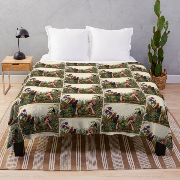 Item preview, Frida Kahlo Exotic Jungle designed and sold by TeeARTHY.