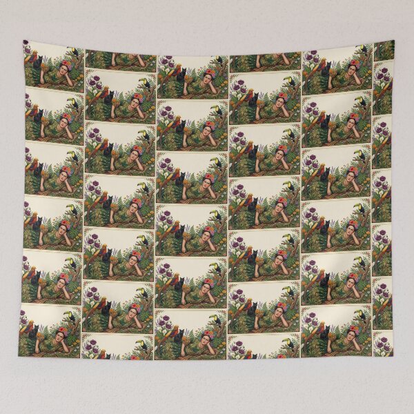 Item preview, Frida Kahlo Exotic Jungle designed and sold by TeeARTHY.