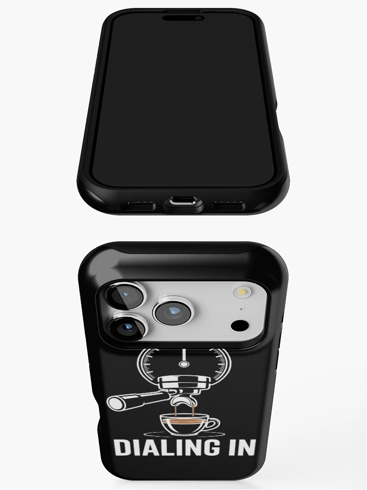 Thumbnail 3 of 4, iPhone Case, Dialing In Coffee Ritual designed and sold by MooonTees.