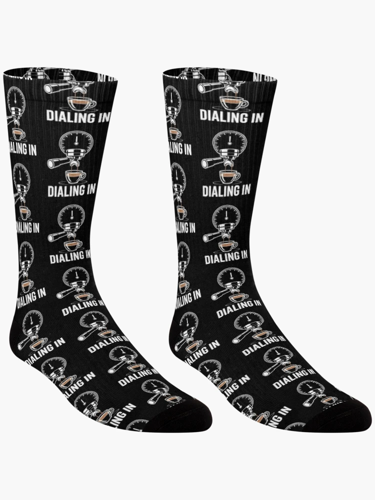 Thumbnail 3 of 5, Socks, Dialing In Coffee Ritual designed and sold by MooonTees.