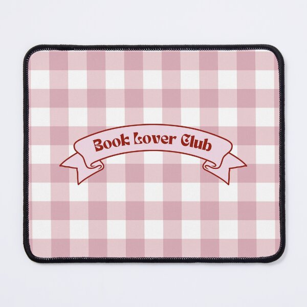 Item preview, Book Lover Club - Mouse Pad designed and sold by UrnhaniStudio.