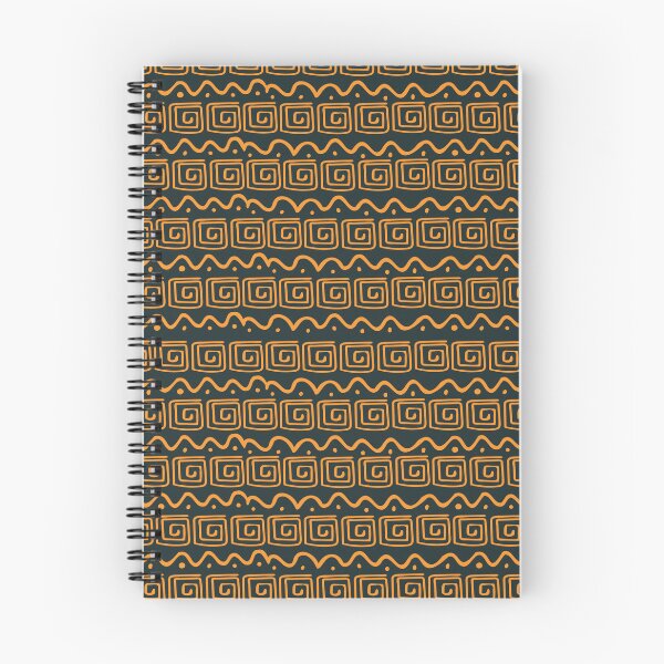 Item preview, Ancient Greek Meander Pattern Minimalist Black and Gold designed and sold by Claudia S. Design.