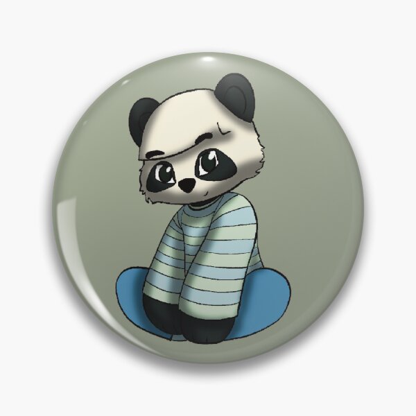 Item preview, Cute Panda Sitting designed and sold by Creating With Ari.