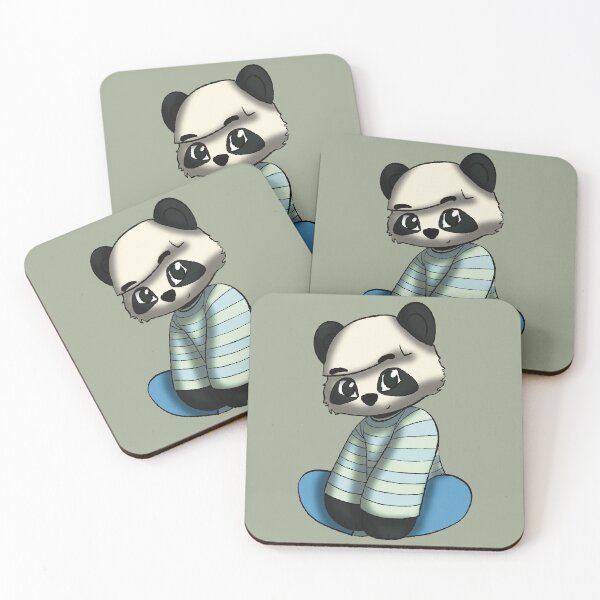 Item preview, Cute Panda Sitting designed and sold by Creating With Ari.