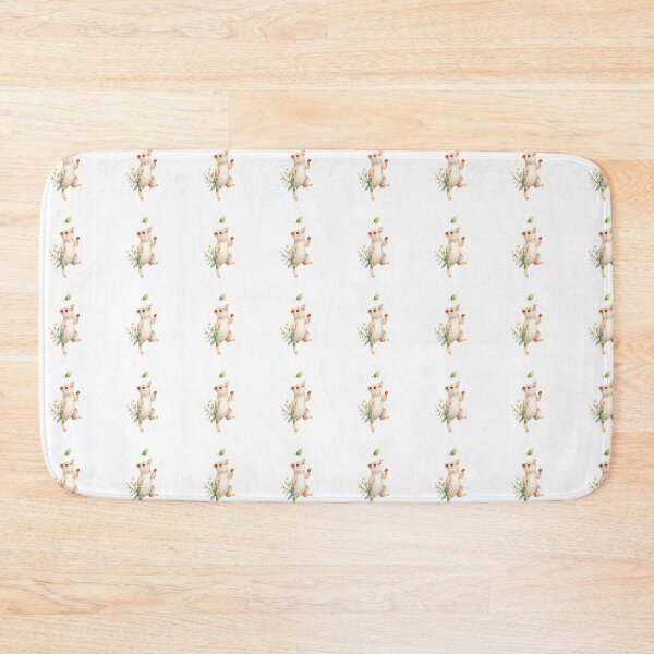 Item preview, Cute Baby Mouse Reaching for a Falling Leaf designed and sold by Passionread.