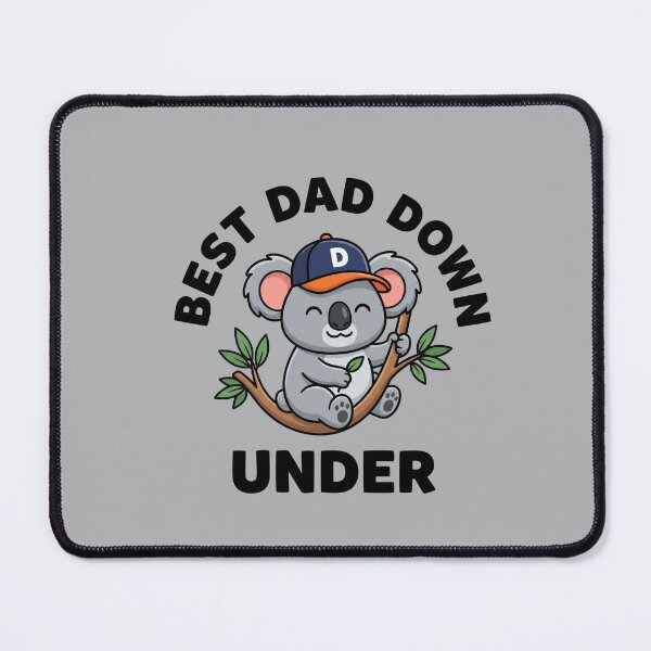 Item preview, Best Dad Down Under Funny Australian Koala Sticker designed and sold by Mr-wow.
