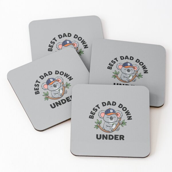 Item preview, Best Dad Down Under Funny Australian Koala Sticker designed and sold by Mr-wow.