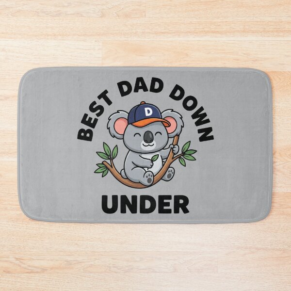 Item preview, Best Dad Down Under Funny Australian Koala Sticker designed and sold by Mr-wow.