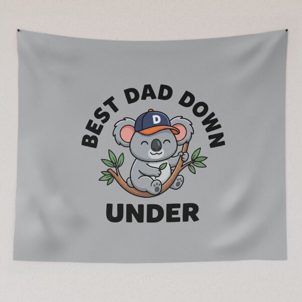 Item preview, Best Dad Down Under Funny Australian Koala Sticker designed and sold by Mr-wow.