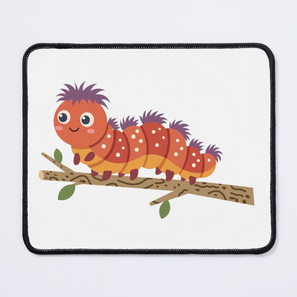 Item preview, The Fuzzy Caterpillar on Branch designed and sold by BetweenForms.
