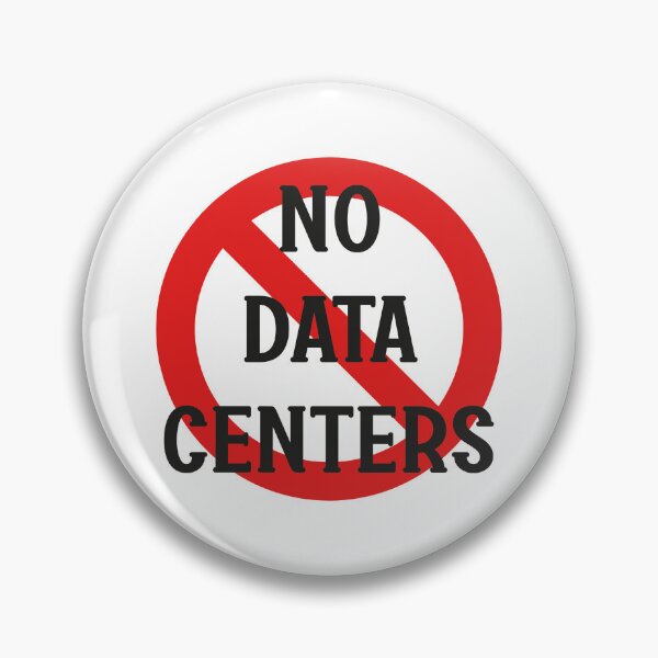 Item preview, no data centers - anti AI protest sign designed and sold by thecamillest.