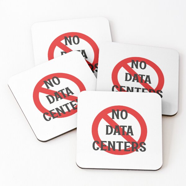 Item preview, no data centers - anti AI protest sign designed and sold by thecamillest.
