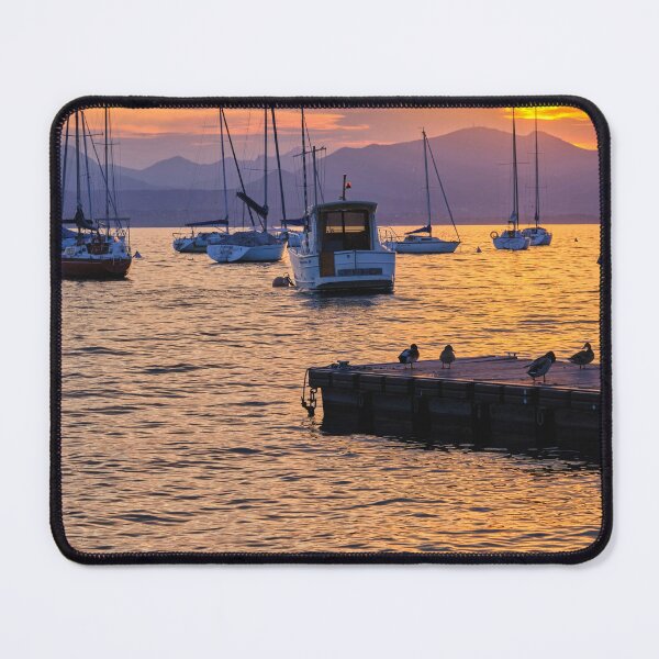 Item preview, Colourful Sunset at Bardolino on Lake Garda in Italy designed and sold by Violaman.