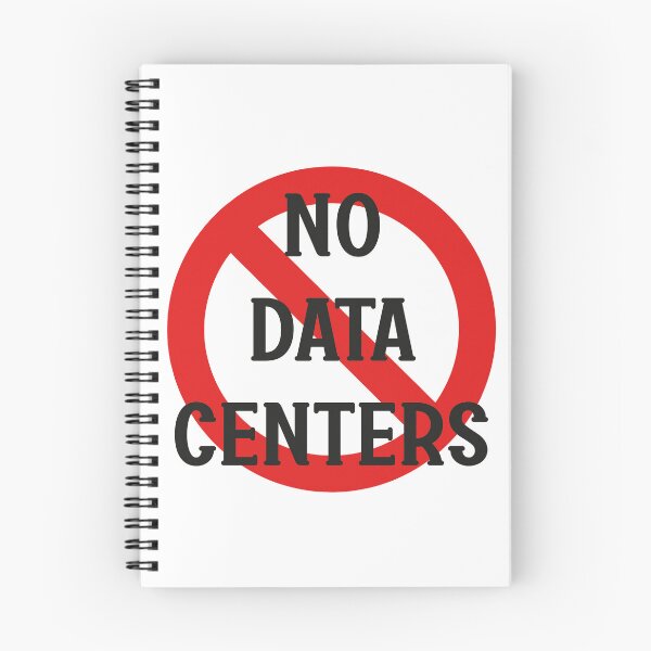 Item preview, no data centers - anti AI protest sign designed and sold by thecamillest.