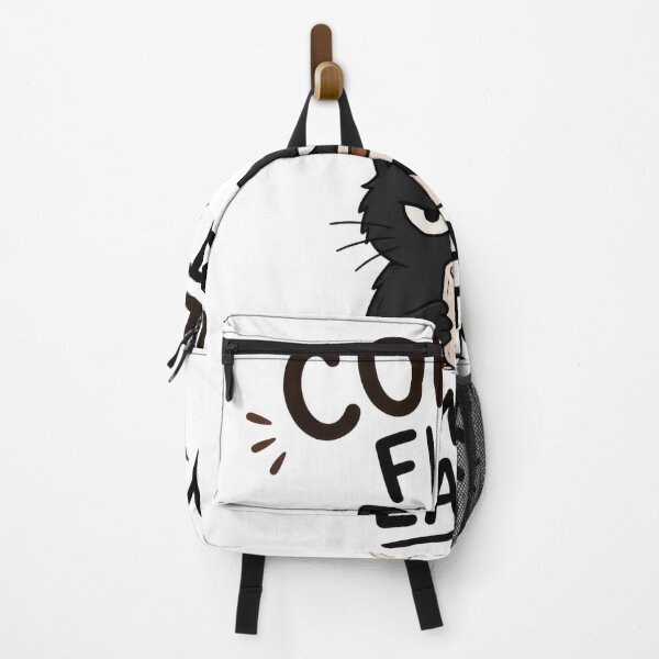 Item preview, Coffee First Humanity Later Funny Black Cat Design designed and sold by INVITOARTE.