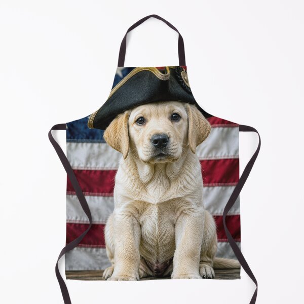 Item preview, Patriotic Labrador Retriever Puppy designed and sold by Maria Dryfhout.