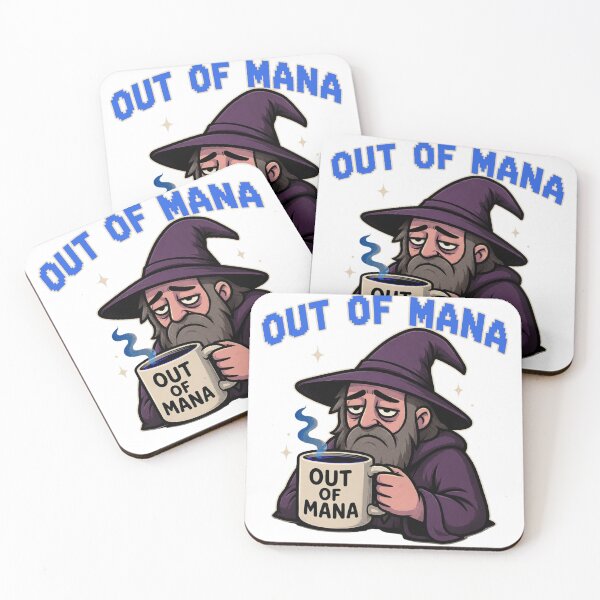 Item preview, Out of Mana designed and sold by ImprintEmporium.