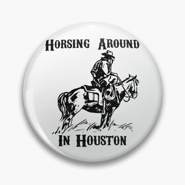 Item preview, Horsing Around in Houston Vintage Western Cowboy Tee designed and sold by gahteeriffico.