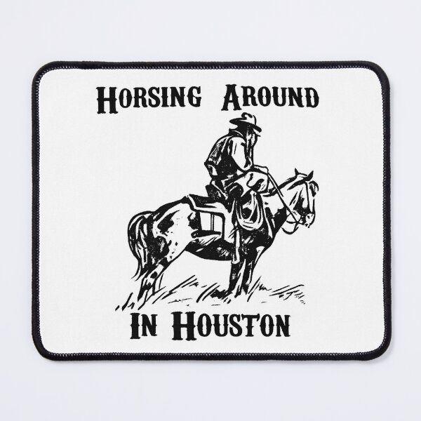 Item preview, Horsing Around in Houston Vintage Western Cowboy Tee designed and sold by gahteeriffico.