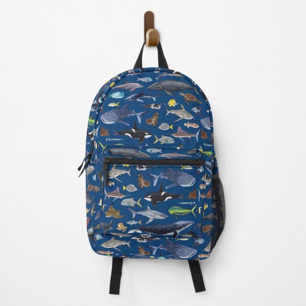 Item preview, MARINE LIFE OF LOS CABOS text (navy blue) designed and sold by BEATRIZ ABAITUA.
