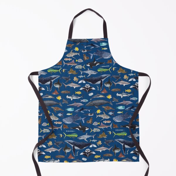 Item preview, MARINE LIFE OF LOS CABOS text (navy blue) designed and sold by BEATRIZ ABAITUA.
