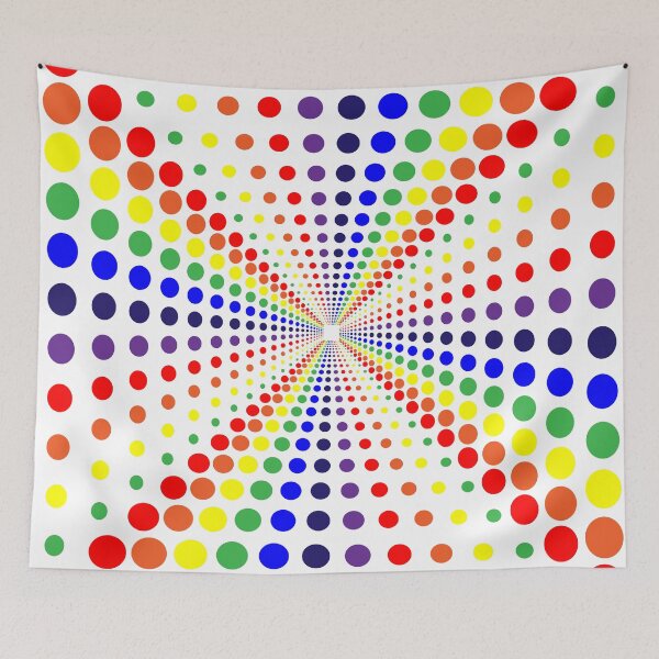 Item preview, Colorful dot design designed and sold by CreatifyArtHub.