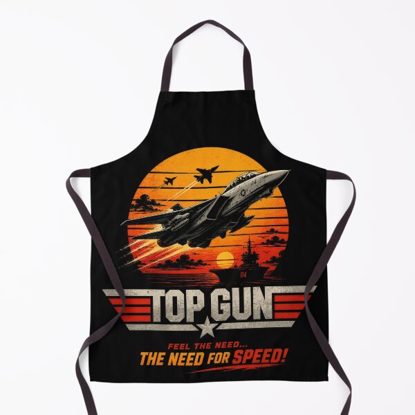Item preview, The Need for speed - Top Gun Inspired Retro Fighter Jet Sunset Vintage Aviation designed and sold by Kate1art.